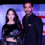 Angad Bedi with Nora Fatehi