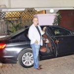 Anupam Kher With His BMW