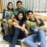 Nidhi Tapadia with her family