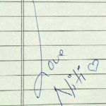 Niti Taylor's Autograph