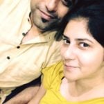 Rochak Kohli with his wife