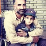 Rosleen Sandlas's father and brother- Childhood Picture