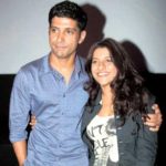 Zoya Akhtar with her brother, Farhan Akhtar