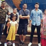 Ankush Bains with his family