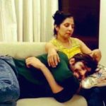 Kartik Aaryan With His Mother