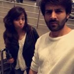 Kartik Aaryan With His Sister