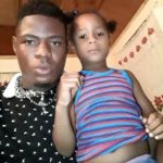 Oshane Thomas with his sister