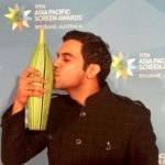 Rajkummar Rao With His Asia Pacific Screen Award - Best Performance by an Actor