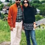 Mukhtar Abbas Naqvi With His Wife Seema Naqvi