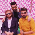 Hans Raj Hans with his sons