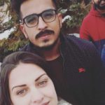 Himanshi Khuran with her brother Hitesh Khurana