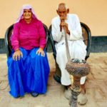 Prakashi Tomar with her husband jai Singh