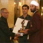 Sardar Singh Receiving Arjuna Award