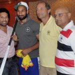 Sardar Singh with Sachin Tendulkar