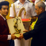 Shiva Thapa Receiving Arjuna Award