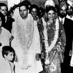 Sanjay Gandhi And Maneka Gandhi After Getting Married