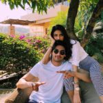 Athiya Shetty with her brother