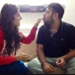 Badshah with his sister