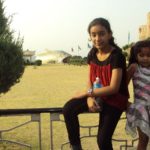 Hansika Shukla with her sister Vaibhavi Shukla