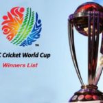 ICC Cricket World Cup Winners List (1975-2019)