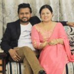 Karamjit Anmol with his wife