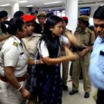 Mahua Moitra Being Taken To Detention