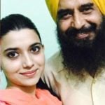 Nimrat Khaira with her father