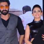 Rakul Preet Singh with Rana Daggubati