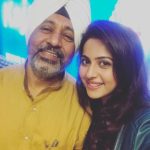 Rakul Preet Singh with her father