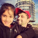 Roshan Prince with his daughter