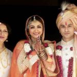 Sharmila Tagore with her daughter and son-in-law