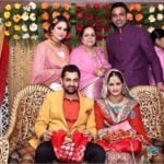 Sharry Mann with his wife