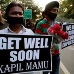 Students Protesting Kapil Sibal's Censorship Proposal