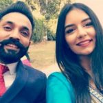Dilpreet Dhillon with Amber Dhillon