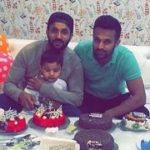 Dilpreet Dhillon with his brother