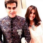 Ekta Kapoor with her father