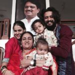 Genelia D'Souza With Her Family