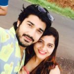 Madhav Deochake with his wife