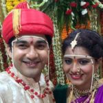 Madhav c Deochake with his wife