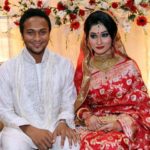 Marriage photo of Shakib Al Hasan and Umme Ahmed Shishir