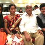 Mayur More with his family 
