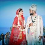  Nikhil Jain with his wife Nusrat jahan On Their Wedding