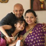 Parag Bharat Kanhere with his sister