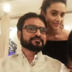 Shivani Surve With Her Father