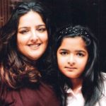 Sunaina Roshan with her daughter
