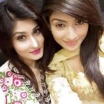 Umme Ahmed Shishir with her sister