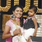 Vaishali Mhade with her daughter