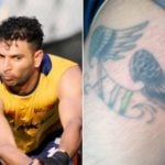 Yuvraj Singh Tattoo