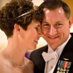 Amy McGrath with her husband