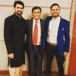 Aroh Welankar with his father and brother 